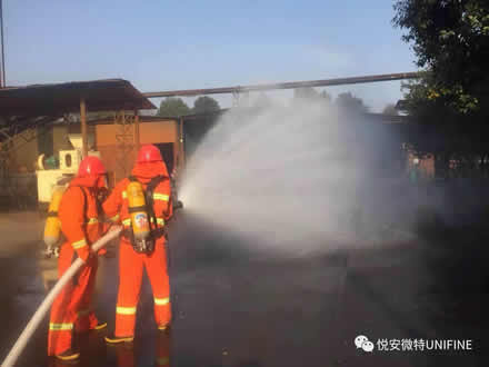 918博天堂公司微型消防站，为公司财产和员工生命安全保驾护航